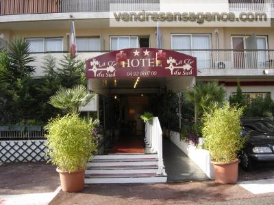 VENTE HOTEL BUREAU 2* MURS ET FONDS - LE CANNET/CANNES