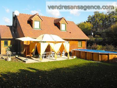 A vendre tr�s jolie maison en bois � Lussault sur Loire !